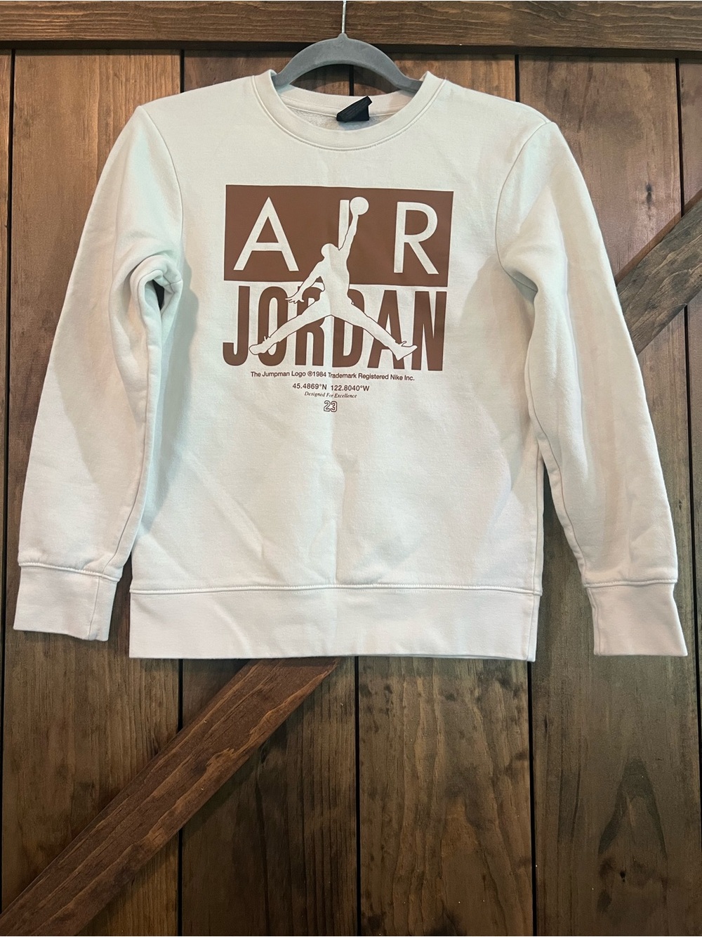 Vintage 1980’s Nike Air Jordan Jumpman Logo, boys sweatshirt